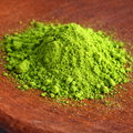 Teanuki Brand Everyday Matcha Power on a Clay Plate